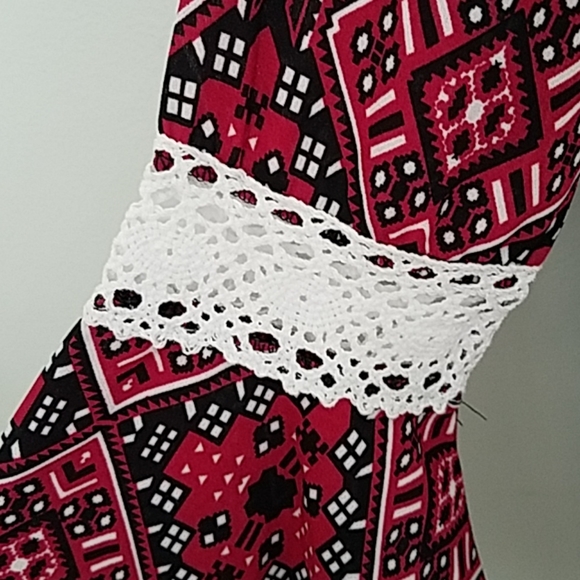 Maya Girl's Size 10 Boho Top - Picture 4 of 7